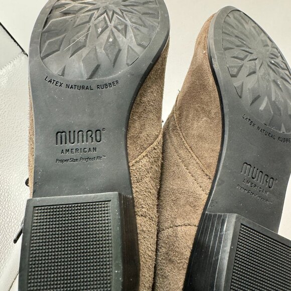 New Munro American Women's Dulce Vita Lace Up Brown Suede Ankle Boot Size 7 $150 - Picture 5 of 5